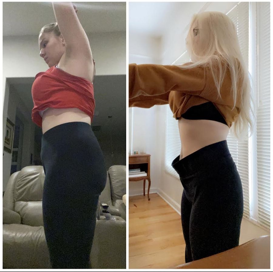 Warrior 30-day challenge before and after