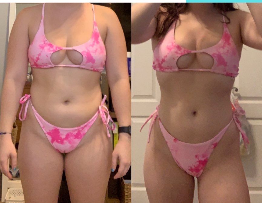 Warrior 30-day challenge before and after